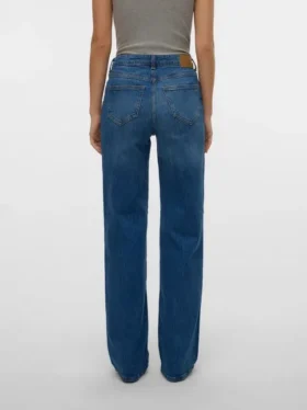 Jeans Vmmelisa à taille mi-haute et coupe large