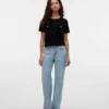 Jeans Vmmelisa à taille mi-haute et coupe large