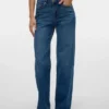 Jeans Vmmelisa à taille mi-haute et coupe large