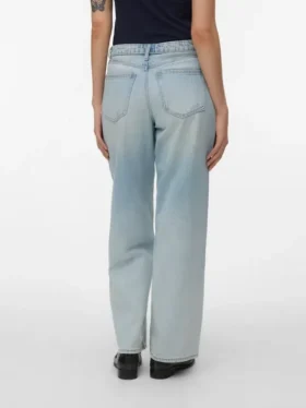 Jeans Vmmilou à taille mi-haute et coupe large