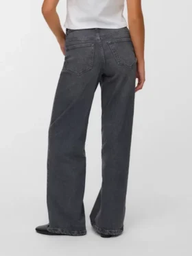Jeans Vmmira taille mi-haute et coupe large