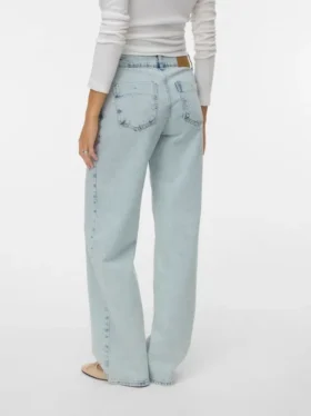 Jeans Vmrancy à taille mi-haute et coupe large