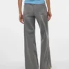 Jeans Vmremy à taille mi-haute et coupe large