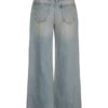 Jeans Vmremy à taille mi-haute et coupe large