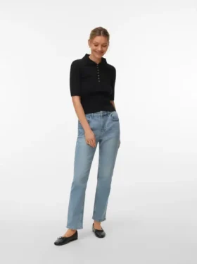 Jeans Vmrosie taille mi-haute et coupe slim