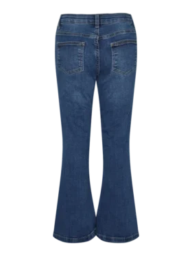 Jeans Vmruby à taille mi-haute et coupe évasée