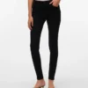 Jeans Vmseven taille mi-haute, coupe slim