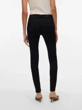 Jeans Vmseven taille mi-haute, coupe slim