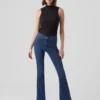 Jeans Vmsiga taille haute à coupe évasée