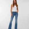 Jeans Vmsigi taille basse à coupe évasée