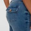 Jeans Vmsigi taille basse à coupe évasée