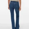 Jeans Vmtanna taille haute à coupe évasée