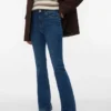Jeans Vmtanna taille haute à coupe évasée