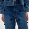 Jeans Vmtaylor à taille mi-haute et coupe ample