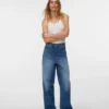 Jeans Vmtaylor à taille mi-haute et coupe large