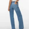 Jeans Vmtessa-Stretch à taille haute et coupe large