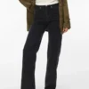 Jeans Vmtessa-Stretch à taille haute et coupe large
