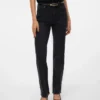 Jeans Vmtessa taille haute coupe droite