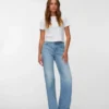 Jeans Vmtessa taille haute, coupe droite
