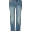 Jeans Vmtessa taille haute coupe droite