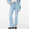 Jeans Vmtessa taille haute coupe droite