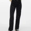 Jeans Vmtessa à taille haute et coupe large