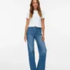 Jeans Vmtessa à taille haute et coupe large