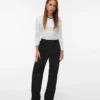 Jeans Vmtessa à taille haute et coupe large