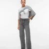 Jeans Vmtessa à taille haute et coupe large