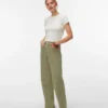 Jeans Vmtessa à taille haute et coupe large