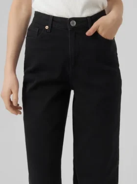 Jeans Vmtessa à taille haute et coupe large