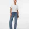 Jeans Vmtessa à taille haute et coupe large
