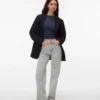 Jeans Vmtessa à taille haute et coupe large