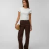 Jeans Vmtessa à taille haute et coupe large