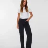 Jeans Vmtessa à taille haute et coupe large