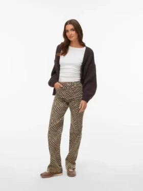 Jeans Vmtessa à taille haute et coupe large
