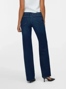 Jeans Vmtessa à taille haute et coupe large