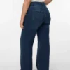 Jeans Vmtessa à taille haute et coupe large