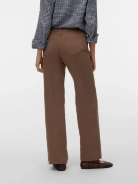 Jeans Vmtessa à taille haute et coupe large