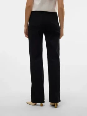 Jeans Vmtessa à taille haute et coupe large