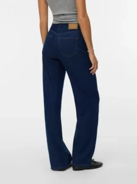 Jeans Vmtessa à taille haute et coupe large