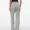 Jeans Vmtessa à taille haute et coupe large