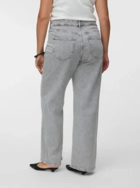 Jeans Vmtessa à taille haute et coupe large