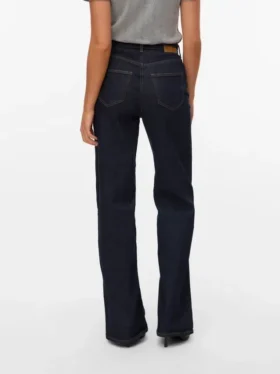Jeans Vmtessa à taille haute et coupe large