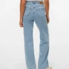 Jeans Vmtessa à taille haute et coupe large