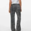 Jeans Vmtessa à taille haute et coupe large