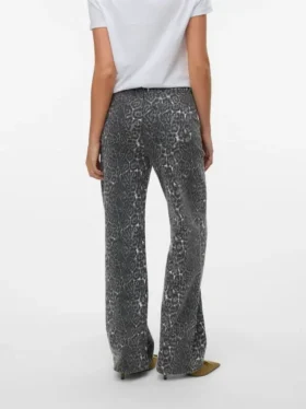 Jeans Vmtessa à taille haute et coupe large