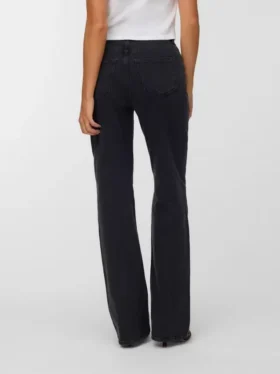 Jeans Vmtessa à taille haute et coupe large