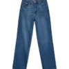 Jeans Vmtessa à taille haute et coupe large