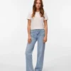 Jeans Vmtessa à taille haute et coupe large
